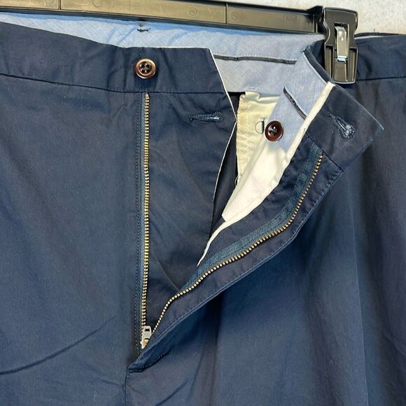 NWT RALPH LAUREN Pants Men's 50B X 30 Aviator Navy Blue Cotton Chino Stretch New - Picture 3 of 12